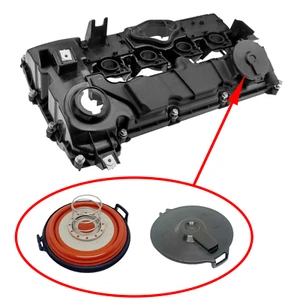 Ventildeckel für BMW N43 Kurbelgehäuseentlüftung Reparaturset Valve Cover KGE - Picture 1 of 2