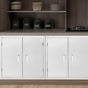 Double Access Door 24x28inch Stainless Steel for Kitchen Cabinet BBQ Island - Picture 1 of 11