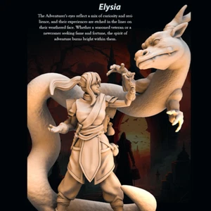 Elysia/Adventurer (75mm)/3D Printed/Unassembled/GK/RKS3D - Picture 1 of 3
