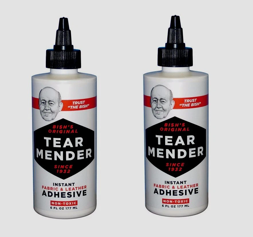 2~ TG-6 ** TEAR MENDER ** Adhesivo instantáneo de tela y cuero 6 oz fijación no tóxica Foto 1 de 1