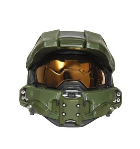 Master Chief Light-Up Helmet Halo Fancy Dress Halloween Child Costume Accessory - Picture 1 of 1