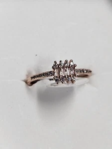 Bomb Party Ring Sz 9 She's A Ten Morganite On Rose Gold Rbp5401 - Picture 1 of 4