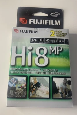 Видеокассеты профессионального класса Fujifilm Hi8 MP P6-120 (2 шт.) запечатанные - Изображение 1 из 4