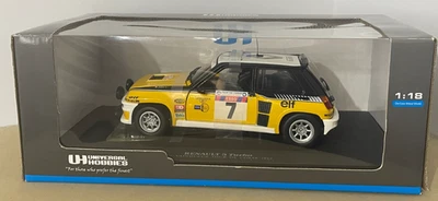 NEW - 1/18 Universal Hobbies RENAULT 5 TURBO Winner Tour de Corse 1982 RAGNOTTI - Image 1 of 4