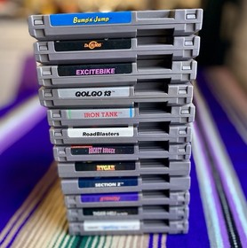 Great Lot of 12 Nintendo NES Games !! Clean,  Authentic, Tested ** NO RESERVE **