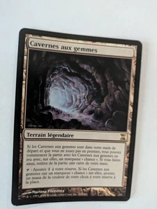 French Gemstone Caverns Time Spiral MTG Exc Free shipping with tracking - Picture 1 of 2