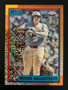 2025 Topps Update MOISES BALLESTEROS Silver Pack Mojo RC U90C-37 CUBS 2 - Bild 1 von 2