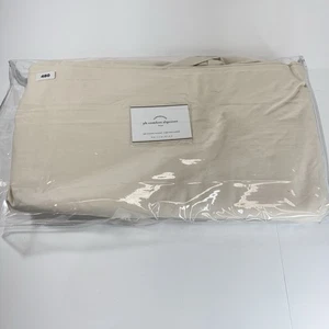 Sillón derecho PB Comfort Slipcover Housse seccional crema beige claro sarga - Imagen 1 de 6