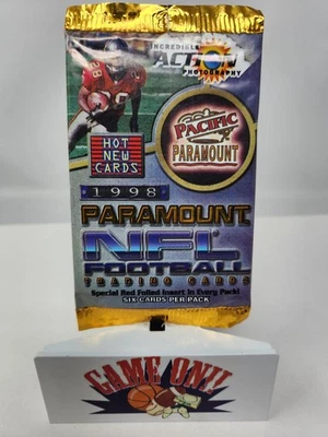 1998 Pacific Paramount NFL Football Sealed Retail Pack - Image 1 of 2