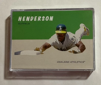 2020 Topps Throwback Thursday TBT 6 Card Set 39 World On Wheels Rickey Henderson - Image 1 of 4