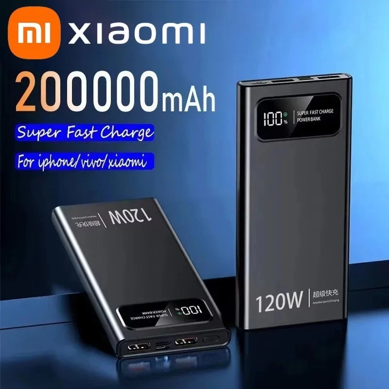 Банк питания Xiaomi 120 Вт 200 000 мАч - Изображение 1 из 4