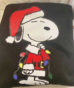 Snoopy Peanuts Weihnachten Kapuzenpullover Unisex 3X (LESEN) - Bild 1 von 7