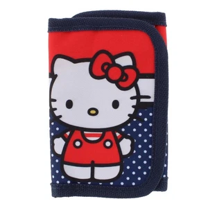 Textiel Trade Girl's Hello Kitty Americana Hook & Loop Closure Tri Fold Wallet - Picture 1 of 4