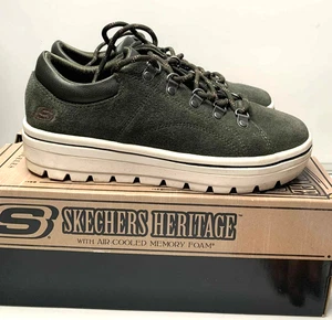 Skechers Heritage With Air Cooled Memory Foam Trainers ladies/teens grey uk 3 - Picture 1 of 11
