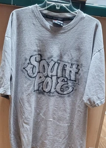 South Pole Tee T-Shirt X-Large XL grau mit Grafik Baumwolle USA - Bild 1 von 4