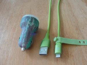 USB to 8 Pin Type-C Cable Fast Charging Data Cord with Plug in Adapter - 4 Ft - Picture 1 of 4