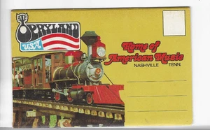 CARPETA POSTAL-OPRYLAND EE. UU.-NASHVILLE, TENNESSEE. - Imagen 1 de 2
