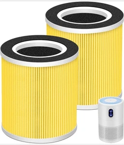 JUEGO DE 2 - B-D02L Filtro de repuesto para alergias a mascotas para MOOKA & KOIOS B-D02L - Imagen 1 de 2