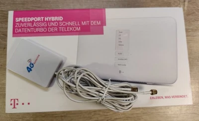 Telekom Speedport Hybrid LTE  Wi-Fi Wlan DSL Router Modem, 4G Antenne - Bild 1 von 4
