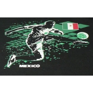 Ropa de fútbol nacional para niños Gen2 México negra/verde/blanca mediana 5/6 - Imagen 1 de 4
