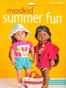 Modkid Summer Fun 18" Puppenkleidung Schnittmuster passt American Girl Puppen - Bild 1 von 1