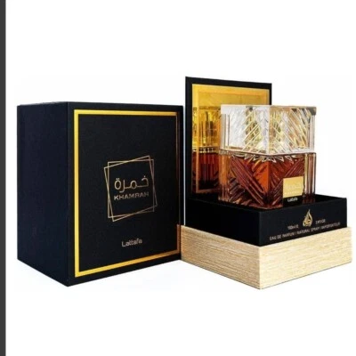 Lattafa Khamrah EDP 100 ml | Unisex Aromatic-Spicy Vanilla Amber Perfume