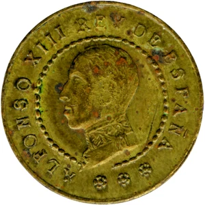 # SPAIN ☆ ADVERTISING TOKEN ☆ LA MUTUAL FRANCO ESPAÑOLA • MADRID ☆ JETON ☆C5226 - Foto 1 di 6