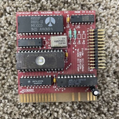 Apple iie Serial Printer Card Pmspc-iie Rev 2 UNTESTED - Image 1 of 2