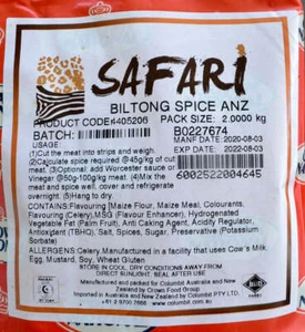 Crown National - Spice Mix Seasoning - Safari Biltong Seasoning - 2kg bags - Picture 1 of 1