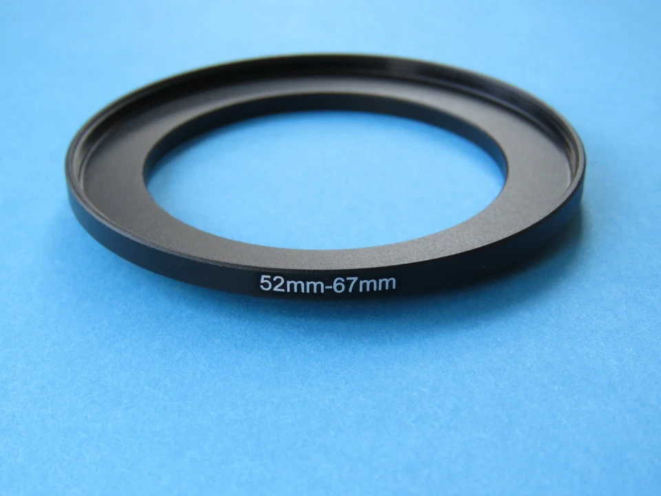 52mm to 67mm Step Up Step-Up Ring Camera Lens Filter Adapter Ring 52mm-67mm - Image 1 of 2
