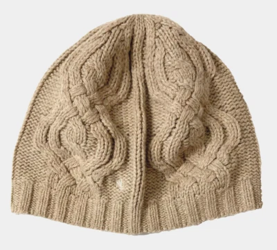 SOMBRERO TEJIDO CABLE ALGODÓN BEIGE LAUREN RALPH LAUREN, O/S Foto 1 de 4