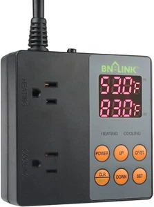BN-LINK Smart WiFi Digital Temperature Controller Heating Cooling - Picture 1 of 7