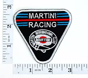 Embroidered Patch - Racing - F1 - Iron-on - Martini Racing - NEW - Picture 1 of 1
