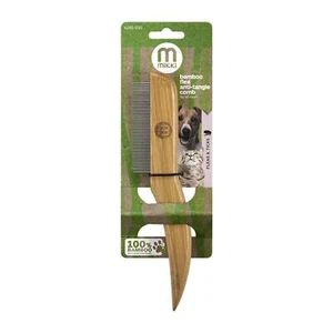 Mikki Bamboo Anti-tangle Comb - Flea - Picture 1 of 5