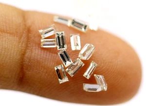 Loose Setting Stone Baguette 5 PCS Lots G/I1 Grade 0.30 Ct 100% Natural Diamonds - Picture 1 of 9