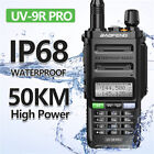 Baofeng UV 9R PRO Waterproof  UHF/VHF 8W Long Range Radio Walkie Talkie + Earpce