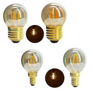 G40 Led Filament Globe Light Bulbs Brightness Lampada 1W 3W Vintage Edison Day - Picture 1 of 19