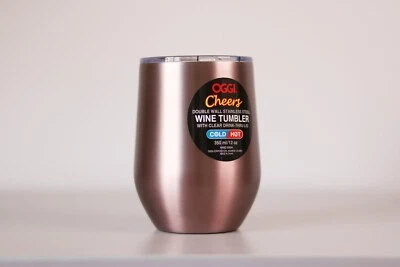 Várias cores! Copo Oggi Brand Tumbler SS parede dupla isolamento a vácuo 12 oz - Imagem 1 de 4