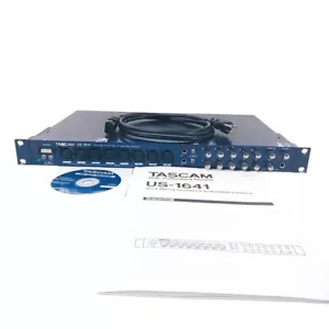 TASCAM US-1641 16-Channel Audio/MIDI Interface one item only From JAPAN Used - Picture 1 of 10