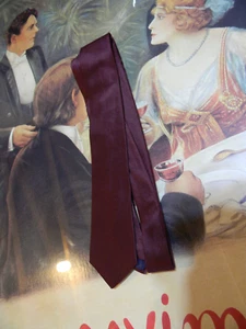 Corbata de seda vintage Stringbeans - Imagen 1 de 2