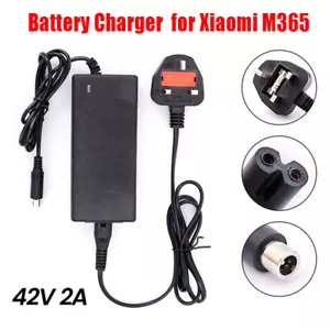 42V 2A Electric Scooter Battery Charger For Xiaomi Mi M365/Pro AovoPro + UK Plug - Picture 1 of 9