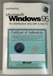 Microsoft Windows 95 • 3.5 Floppy • BRAND NEW & SEALED • RARE! - Picture 1 of 2