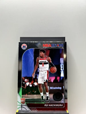 2019-20 Hoops Premium Stock Rui Hachimura RC #206 Washington Wizards - Image 1 of 2