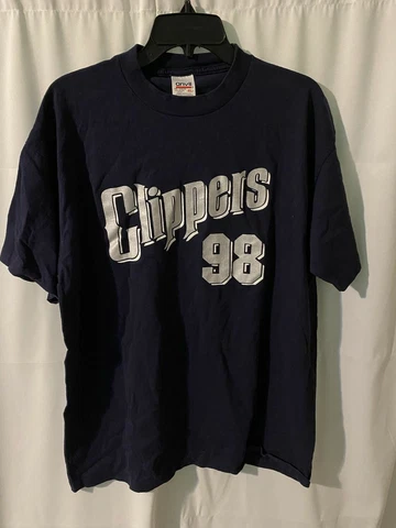 Vintage Columbus Clippers 98 MILB Single Stitch Shirt XL Cover