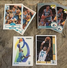 J.R. Reid Basketball Cards. Charlotte Hornets