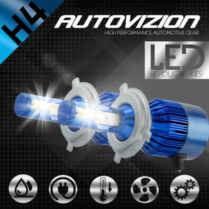 488W H4 Car LED Headlight Kit Dual-Sides High/low Beam 6000K Power White 48800lm - Picture 1 of 1