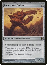 1X Lodestone Golem - Worldwake - NM/EX MTG CARD