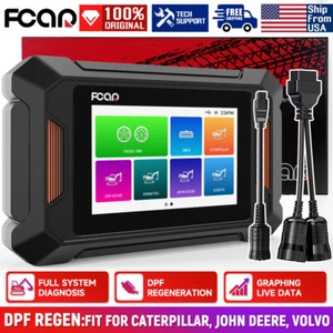 Heavy Duty Truck Scanner for CAT/John Deere DPF Regen & Machinery Diagnostic - Picture 1 of 13