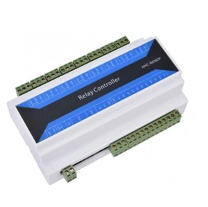 8 in 8 out network relay MODBUS TCP IP control independent Ethernet to RS485 - Picture 1 of 6