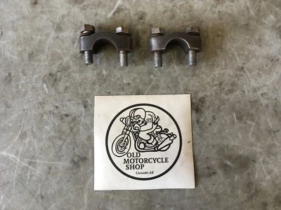 Yamaha DT2 MX/DT1 F 250 1972 abrazaderas de manillar Foto 1 de 4